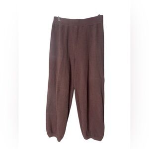 free people beach oversized slouchy brown balloon pants size small